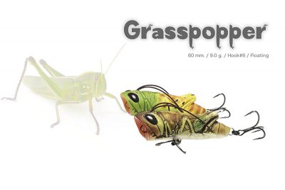 Воблер Mimix Grass Hopper 60F 