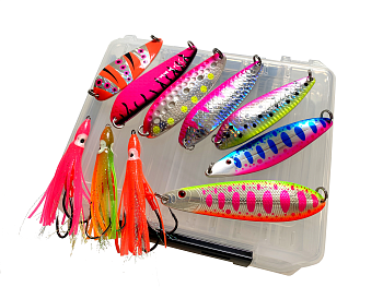 Набор приманок RB №10 для ловли лососевых (10шт)